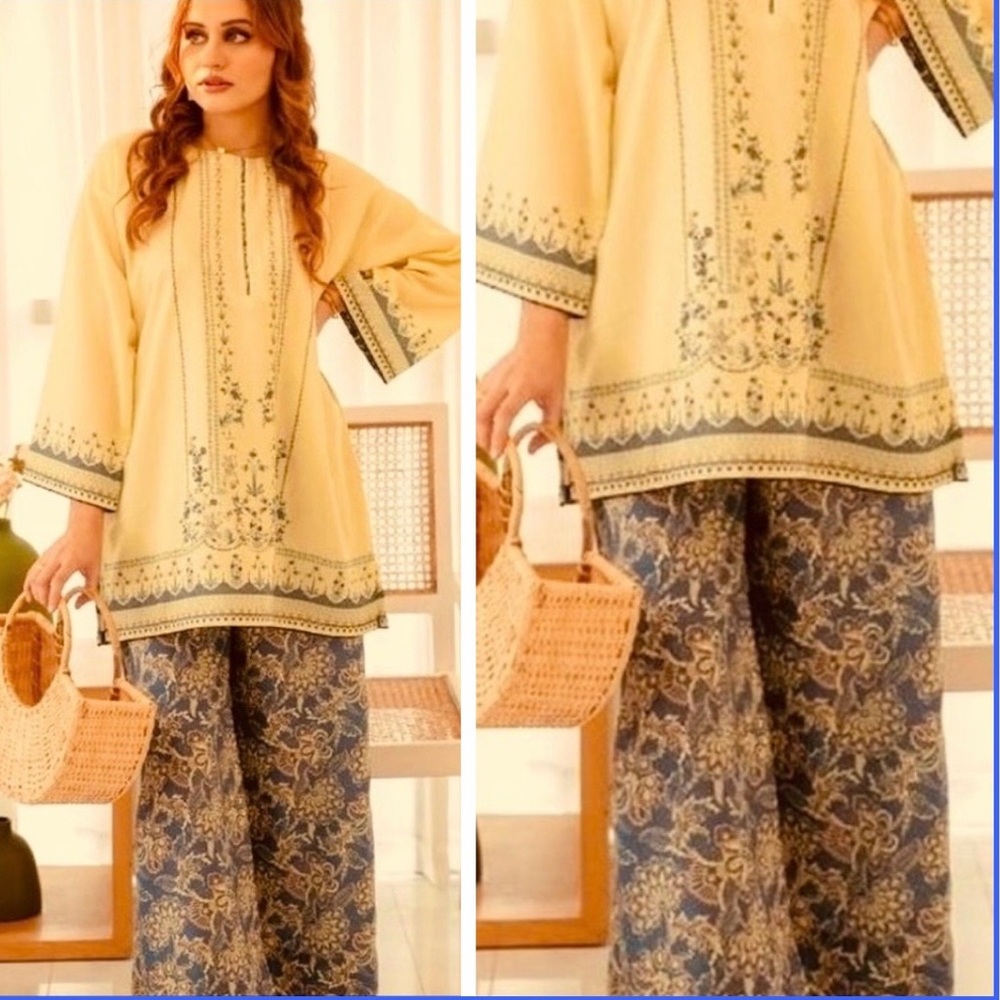 Pakistani crossstich! Cord set!S sz 36